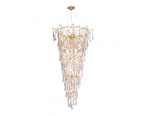 Люстра Crystal Lux Reina SP34 D1200 Gold Pearl