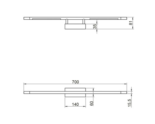 Бра Vele Luce Laser VL7182W11