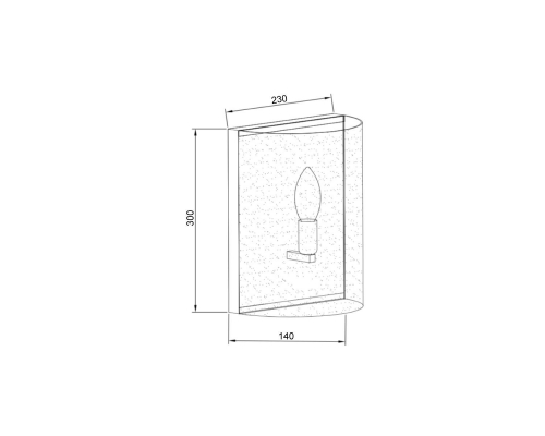 Бра Vele Luce Effe VL4135W01