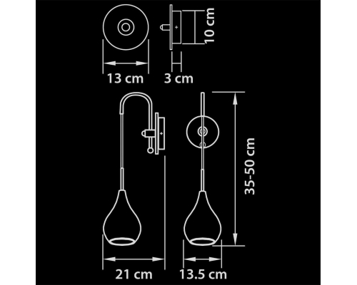 Бра Lightstar Pentola 803530