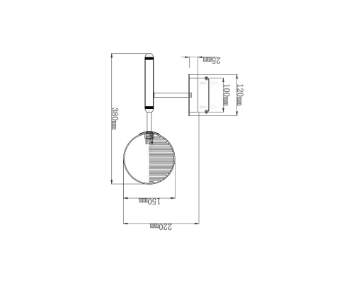 Бра Vele Luce Amore VL5484W01