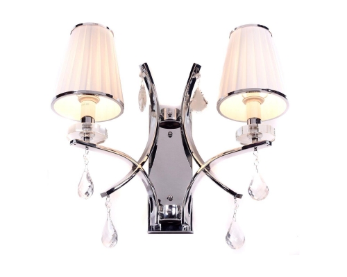 Бра Lumina Deco Glamour LDW 66247-2 WT+CHR