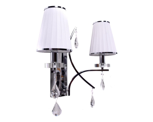 Бра Lumina Deco Glamour LDW 66247-2 WT+CHR