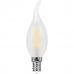 Лампа светодиодная филаментная Feron E14 11W 4000K Свеча на ветру Матовая LB-714 38011