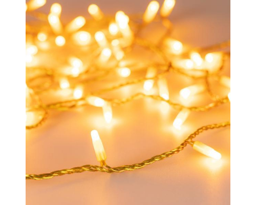 Уличная светодиодная гирлянда Ardecoled нить 230V желтый ARD-String-Classic-10000-Yellow-100Led-Milk-STD Yellow 031200