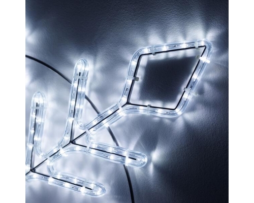 Светодиодная фигура Ardecoled Снежинка ARD-Snowflake-M9-900x900-360Led White 034256