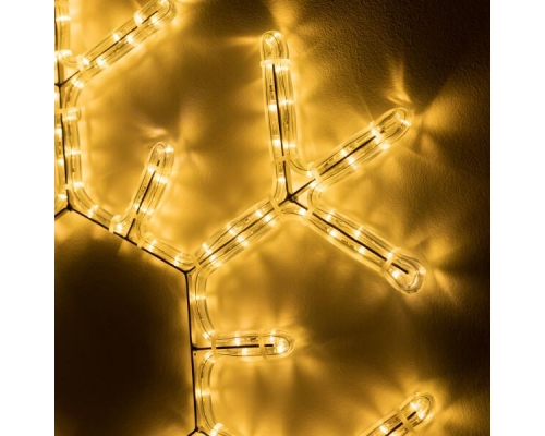 Светодиодная фигура Ardecoled Снежинка ARD-Snowflake-M5-600x600-360Led Warm 034253