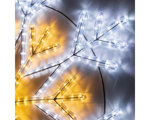 Светодиодная фигура Ardecoled Снежинка ARD-Snowflake-M12-900x900-720Led White/Warm 034262