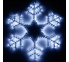 Светодиодная фигура Ardecoled Снежинка ARD-Snowflake-M3-920X920-432Led White 025307