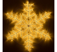 Светодиодная фигура Ardecoled Снежинка ARD-Snowflake-M3-920x920-432Led Warm 034251