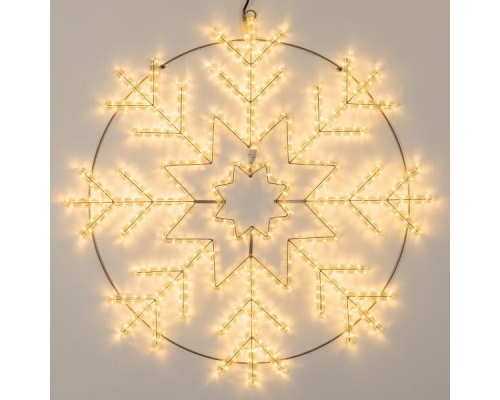 Светодиодная фигура Ardecoled Снежинка ARD-Snowflake-M8-950x950-540Led Warm 034255