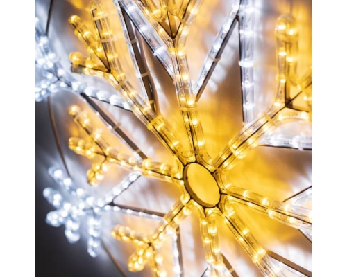 Светодиодная фигура Ardecoled Снежинка ARD-Snowflake-M12-900x900-720Led White/Warm 034262