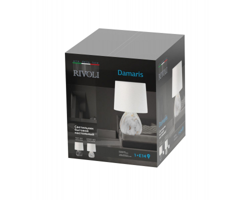Настольная лампа Rivoli Damaris D7037-501 Б0053457