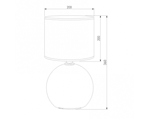 Настольная лампа TK Lighting 5066 Palla