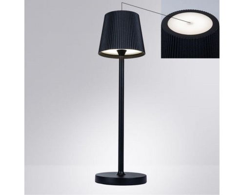 Уличный светодиодный светильник Arte Lamp Fuyue A1616LT-1BK