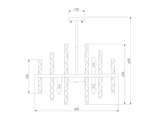 Люстра Bogates Hollis 367/9 Smart