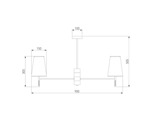 Люстра Eurosvet Milazzo 60137/8 золото