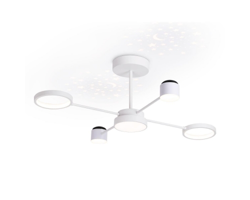 Потолочная светодиодная люстра Ambrella light Comfort LineTech FL51631