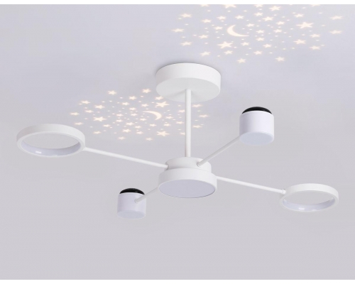 Потолочная светодиодная люстра Ambrella light Comfort LineTech FL51631