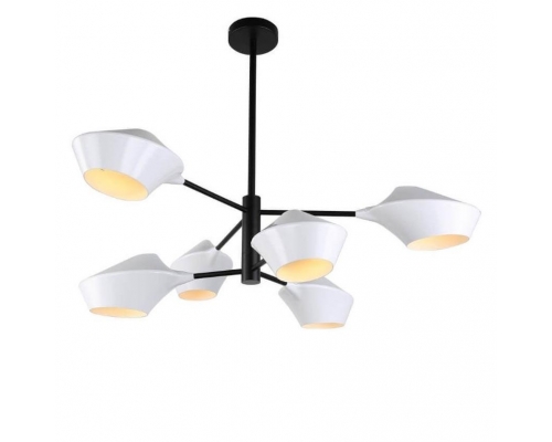 Люстра Lumina Deco Romina LDP 6037-6 WT+BK