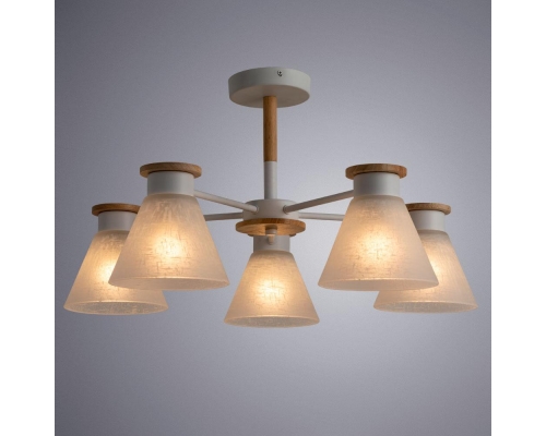 Потолочная люстра Arte Lamp Tyler A1031PL-5WH