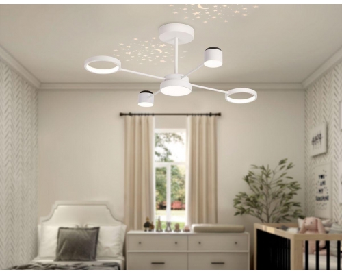 Потолочная светодиодная люстра Ambrella light Comfort LineTech FL51631