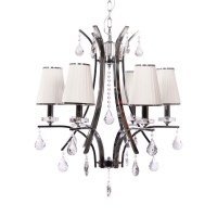 Люстра Lumina Deco Glamour LDP 66247-6 WT+CHR