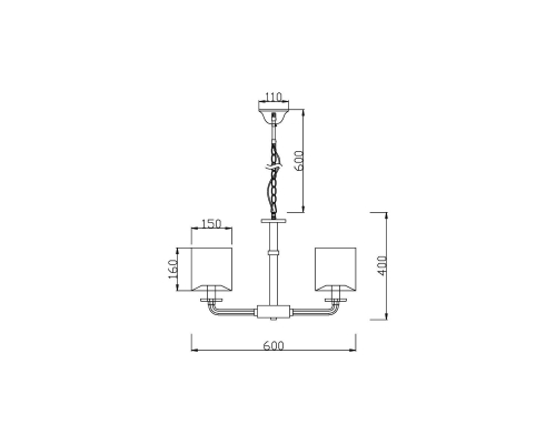 Люстра Vele Luce Princess VL1753L05