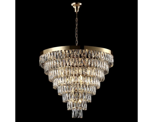 Люстра Crystal Lux Abigail SP22 D820 Gold/Transparent