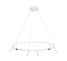 Подвесная светодиодная люстра Arte Lamp Ring A2186SP-1WH