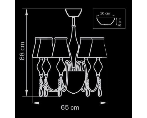 Люстра Lightstar Escica 806050