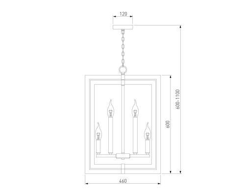 Люстра Bogates Hudson 327/8