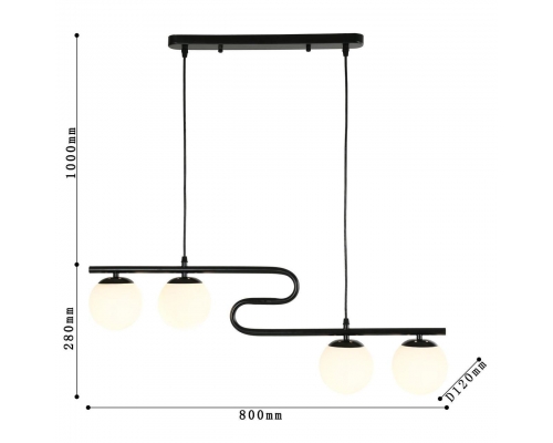 Люстра F-Promo Collana 4036-4P