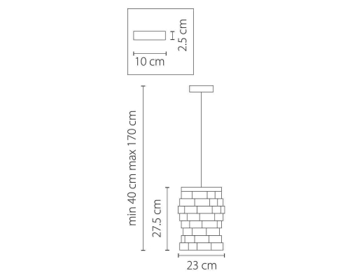 Люстра Osgona Limpio 722040