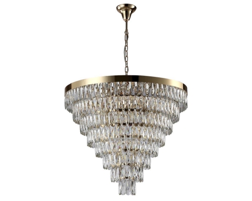 Люстра Crystal Lux Abigail SP22 D820 Gold/Transparent