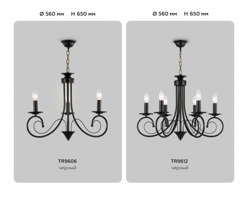 Люстра Ambrella light Traditional Modern TR9606