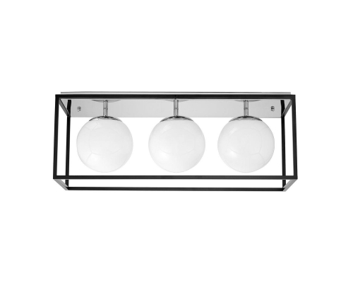 Потолочная люстра Lumina Deco Maldini LDC 8060-3 CHR+BK