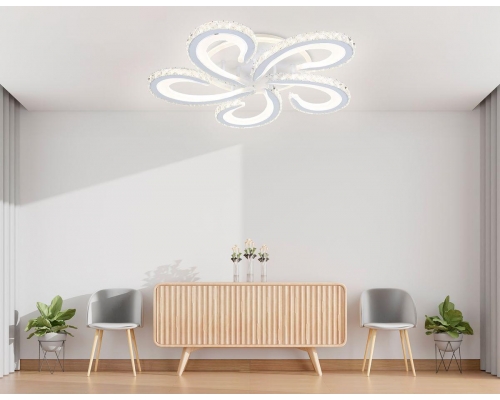 Потолочная светодиодная люстра Ambrella light Acrylica Ice FA1703