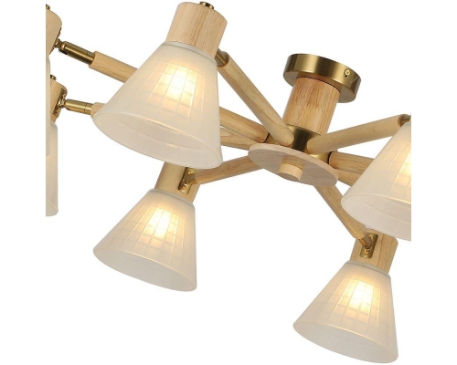 Потолочная люстра Arte Lamp Meleph A4096PL-8BR