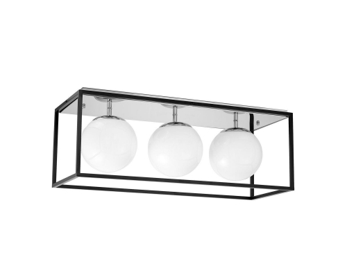 Потолочная люстра Lumina Deco Maldini LDC 8060-3 CHR+BK