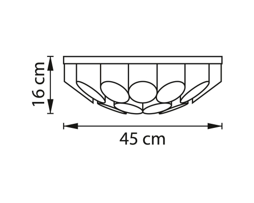 Потолочная люстра Lightstar Siena 720222