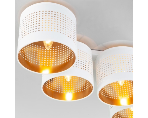 Потолочная люстра TK Lighting 854 Tago White