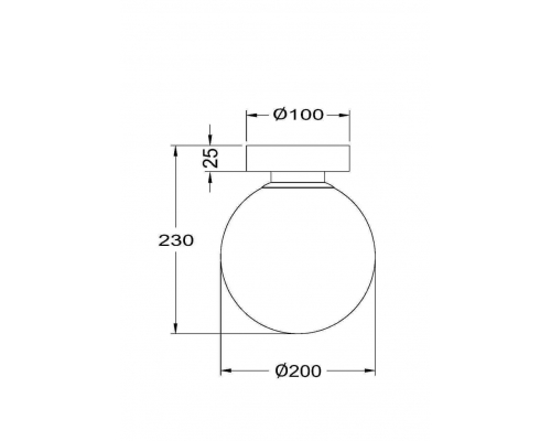 Настенный светильник Maytoni Basic form MOD321WL-01W1