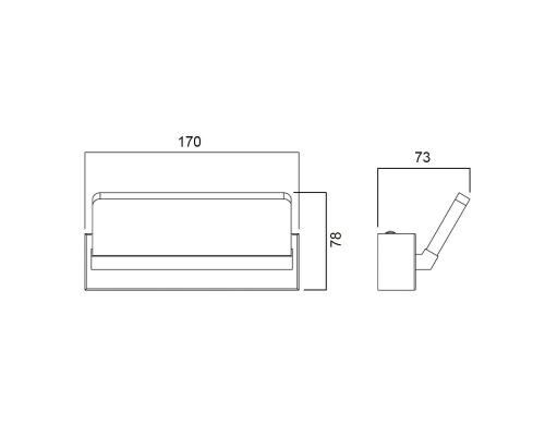 Настенный светильник Vele Luce Forza VL8283W11