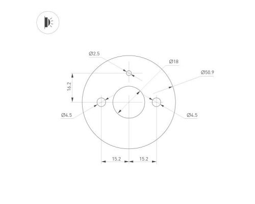 Настенный светодиодный светильник Arlight SP-Vinci-S900x55-10W Day4000 035684