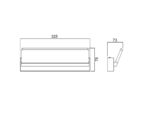 Настенный светильник Vele Luce Forza VL8283W21