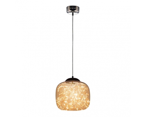 Подвесной светодиодный светильник Lumina Deco Daisy LDP 6823-300 CHR+AMB