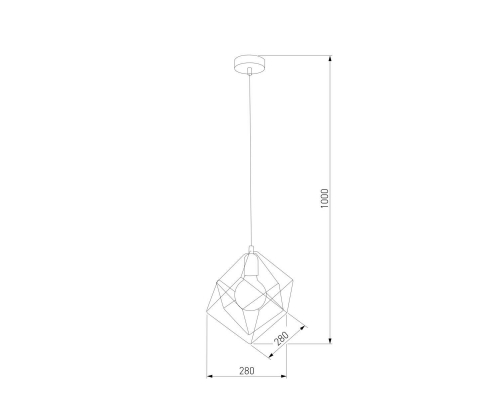 Подвесной светильник TK Lighting 192 Alambre