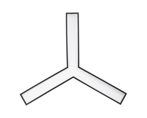 Подвесной светодиодный cветильник Geometria ЭРА Igrek SPO-143-B-40K-056 56Вт 4000К черный Б0050571