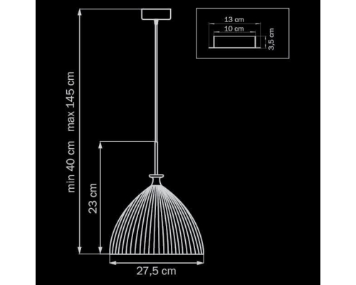 Подвесной светильник Lightstar Simple Light 810 810030